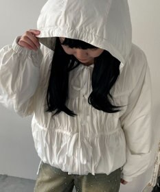 WEGO リボンフードブルゾン