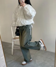 WEGO リボンフードブルゾン