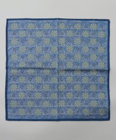 GOTAIRIKU 日本製【シルク100％】オリジナル柄チーフ