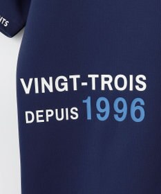 23区GOLF 【MEN】【吸水速乾/UVカット】ストレッチダンボールモックネックシャツ