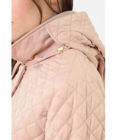 DAKS スウェードキルトコート