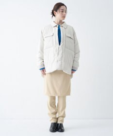 KWD 【日本製/高品質ダウン】LIGHT DOWN SHIRTS JACKET ライトダウンシャツジャケット