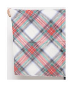 UNBILLION カシュネ cache nez / シルク×ウールチェック柄プリントストール