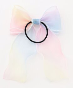 ANY KIDS オーガンジーリボンヘアポニー