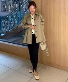 UNFILO 【昨年即完！春の売れ筋1位コート】Aライン スプリングコート