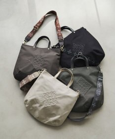 russet 《3/4～価格改定》スリム2WAYトートバッグ <コーデュラナイロン>(CE-1404-WEB)