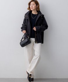 23区 【先行予約】マットエアリータフタ 2WAY ブルゾン