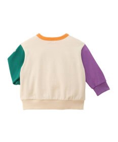 MIKI HOUSE HOT BISCUITS 【80-120cm】ロゴシリーズ ミニ裏毛パイルトレーナー
