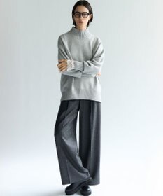 23区 S 【見上愛さんコラボカラー/Oggi掲載】カシミヤブレンド ハイネック ニット