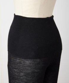 TOQUE 〈大草直子さんアドバイザー〉ロイヤルベビーアルパカ 針抜きスムス 12分丈レギンス