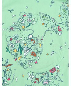 tsumori chisato SLEEP ルームウエア　ワンピース　長袖　綿100%　綿サテン素材　/ワコール　UNX545