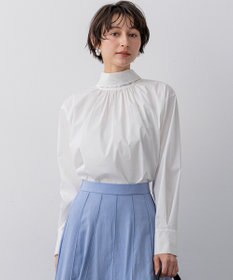 23区 S 【滝沢眞規子さん着用/Oggi掲載】ストレッチライトタイプライター 2WAY ボウタイブラウス アイボリー系