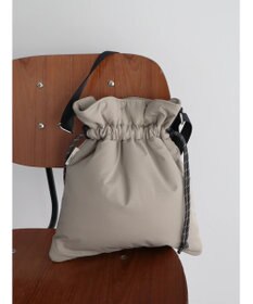CRAFT STANDARD BOUTIQUE ボンディングパフ巾着ショルダーバッグ