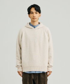 J.PRESS YORK STREET 【UNISEX】ウールカシミヤ フーディニット