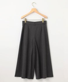 組曲 【WEB限定】ウールライクストレッチ フレアパンツ