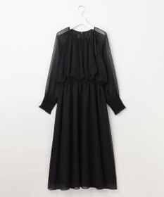 23区 L 【APPLAUDIR】シアードットフロッキー ドレス