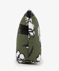 LeSportsac COSMETIC CLUTCH/オリーブフローラルシルエット