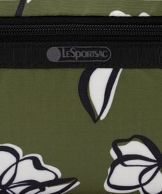 LeSportsac COSMETIC CLUTCH/オリーブフローラルシルエット