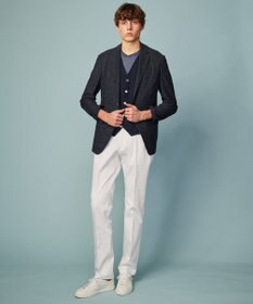 JOSEPH ABBOUD 【キングサイズ・ウエストも伸びる！】オーガニックストレッチ パンツ