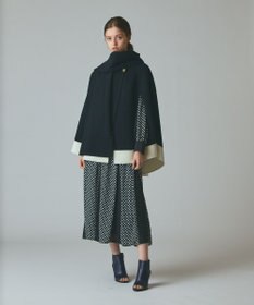 GRACE CONTINENTAL ストール付リバーケープ