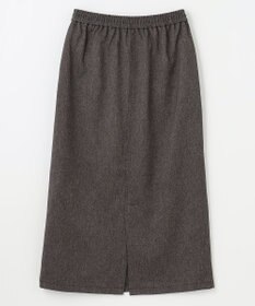 ANY 【ウエストゴム】クラシカルツイードタイトスカート