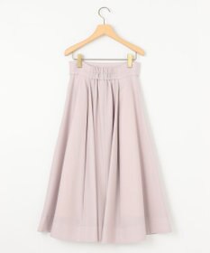 組曲 【WEB一部店舗限定】ウールジョーゼット フレアスカート