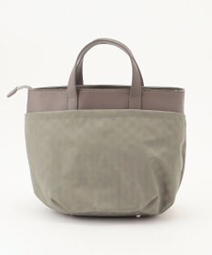 Y'SACCS はっ水ドットジャカード リサイクルレザーコンビ 2wayトートバッグ