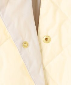 UNFILO L 【自宅で洗濯OK / ファー襟取り外し可能】TAIONコラボ ボア襟 リバーシブルダウン