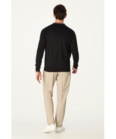 DAKS John Smedley for DAKS ハウスストライプカーディガン
