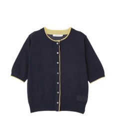 AMERICAN HOLIC 配色フリルレイヤードカーディガン