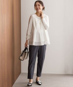 組曲 S シャツコンビティアード ロングＴシャツ