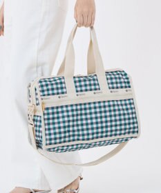 LeSportsac DELUXE MED WEEKENDER/フォレストギンガム