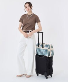 LeSportsac DELUXE MED WEEKENDER/フォレストギンガム
