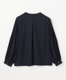 ANY L プリーツブラウス