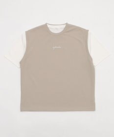 WEGO 【２点セット/ベスト×Tシャツ】アンサンブルベスト（SS）