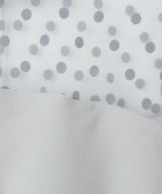 GRACE CONTINENTAL ドットチュールサロペット