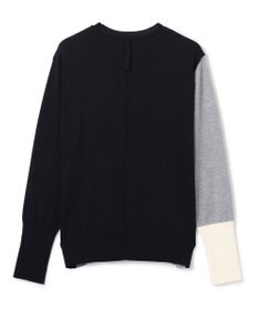 BEIGE， 【洗える】BURNET / カラーミックスクルーネックトップス