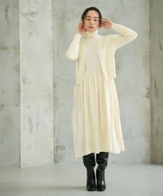 #Newans 【カシミヤ混】コンパクトニットカーディガン