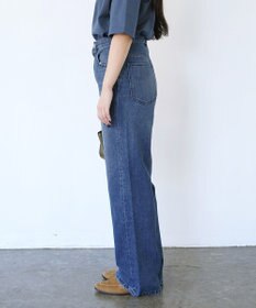 woadblue Marisol掲載＜坪田あさみさんコラボ＞SALUU サルー /デニムパンツ ミッドブルー