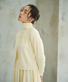 #Newans 【カシミヤ混】コンパクトニットカーディガン