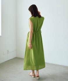 YECCA VECCA ドライタッチシアードロストワンピース