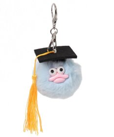 WEGO 卒業おめおめモンスターぬいぐるみキーホルダー