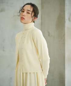 #Newans 【カシミヤ混】コンパクトニットカーディガン