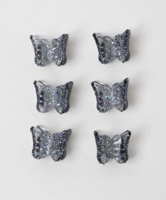 WEGO Lラメバタフライチビクリップ