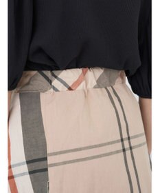 earth music&ecology ＢＩＧチェックフレアスカート