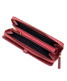 LANVIN en Bleu リュバン ラウンド長財布