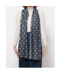 UNBILLION カシュネ cache nez / ドット柄ジャカードストール