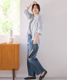 ANY L 【洗濯機可】シアーシャツ