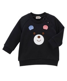 MIKI HOUSE HOT BISCUITS 【70-110cm】 顔ドン ラグラントレーナー