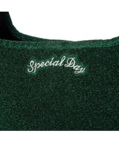 UNBILLION カシュカシュ cachecache / ラメワンポイント刺繍トート